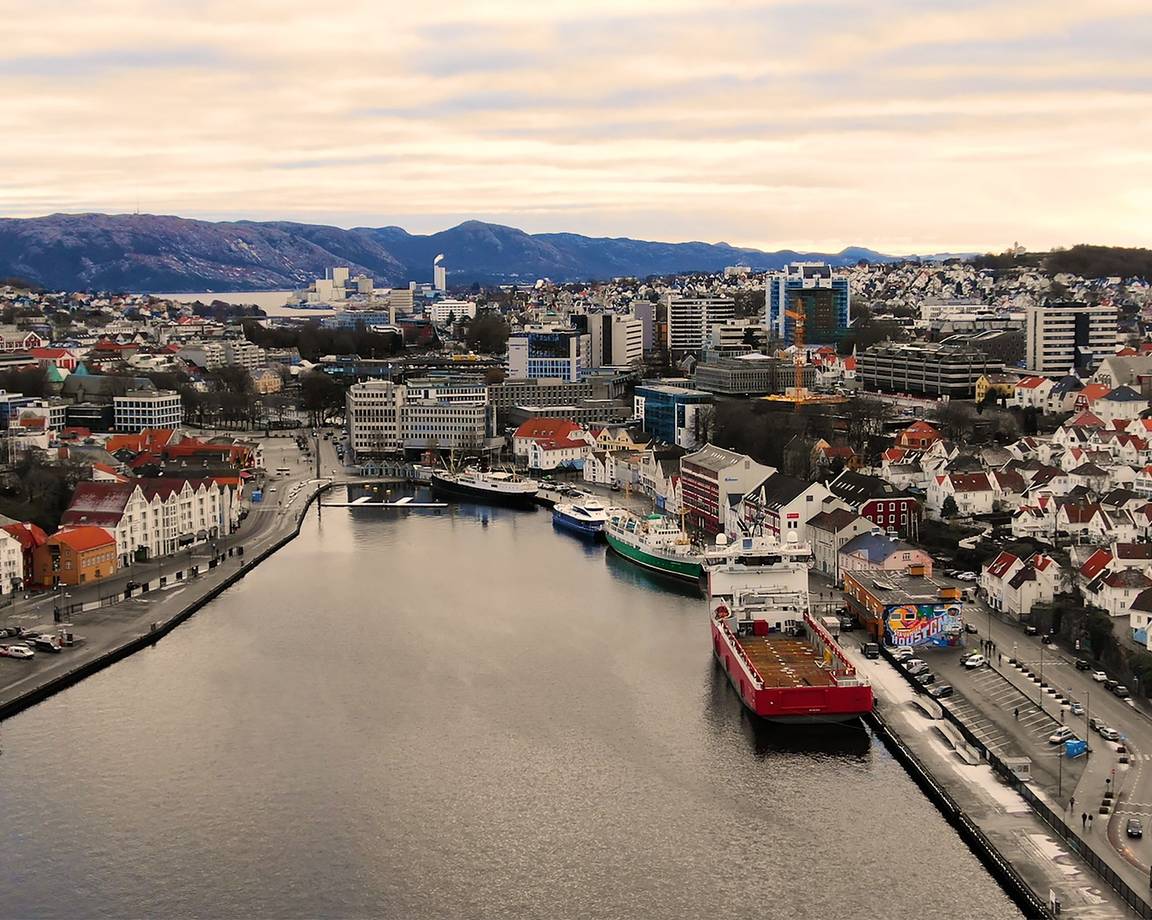Laerdal drone shoot Stavanger